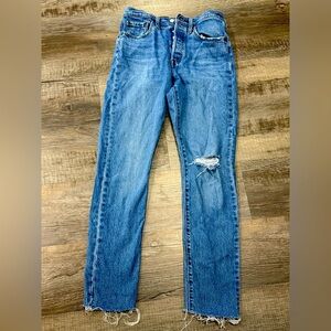 Levi’s 501 Skinny Jeans 28x30